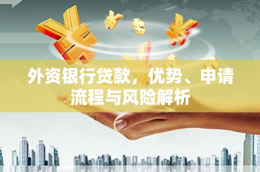江夏外资银行贷款，优势、申请流程与风险解析