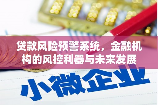 江夏贷款风险预警系统，金融机构的风控利器与未来发展