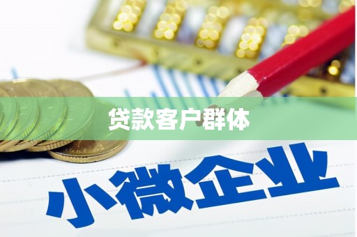 江夏贷款客户群体