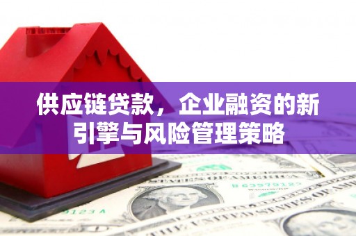 江夏供应链贷款，企业融资的新引擎与风险管理策略