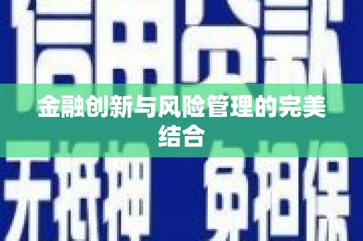 江夏金融创新与风险管理的完美结合