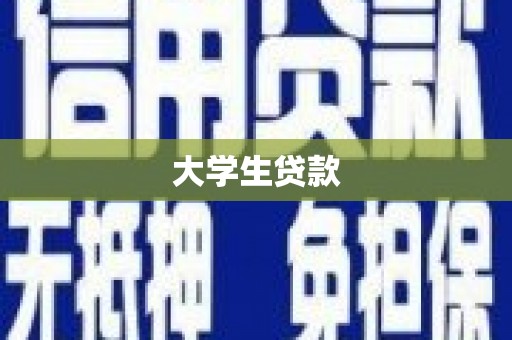 江夏大学生贷款