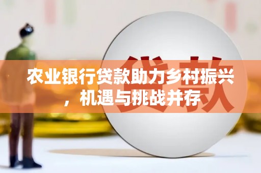 江夏农业银行贷款助力乡村振兴，机遇与挑战并存