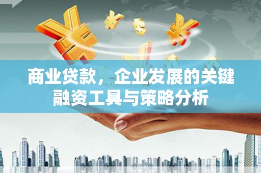 江夏商业贷款，企业发展的关键融资工具与策略分析