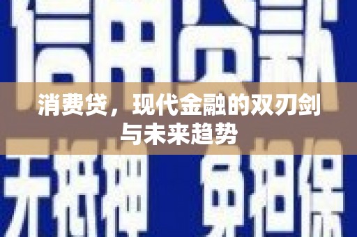 江夏消费贷，现代金融的双刃剑与未来趋势
