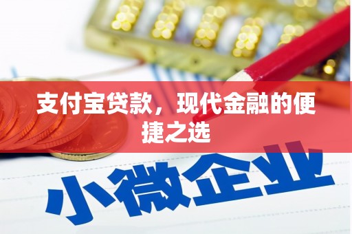 江夏支付宝贷款，现代金融的便捷之选