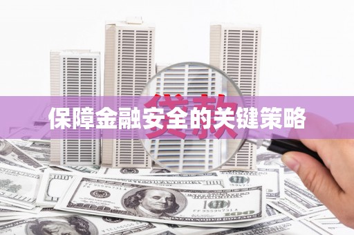 江夏保障金融安全的关键策略